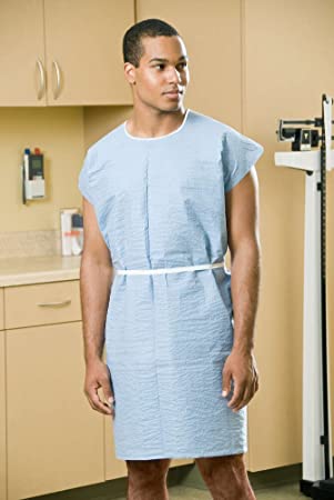 Graham Medical Disposable Scrim Reinforced Hospital Patient Exam Gowns
